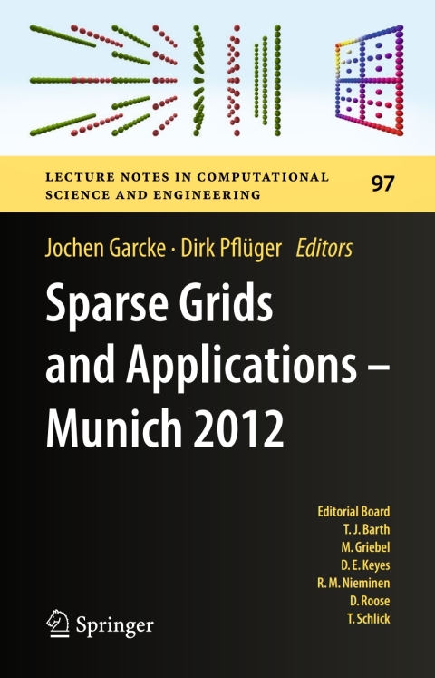 Cover image for book Sparse Grids and Applications - Munich 2012