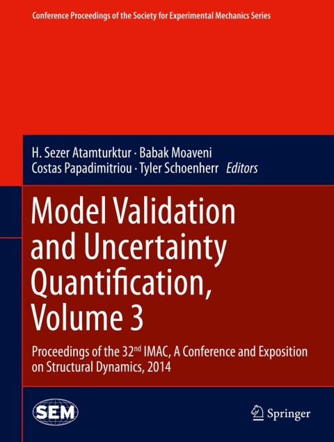 Cover image for book Model Validation and Uncertainty Quantification, Volume 3