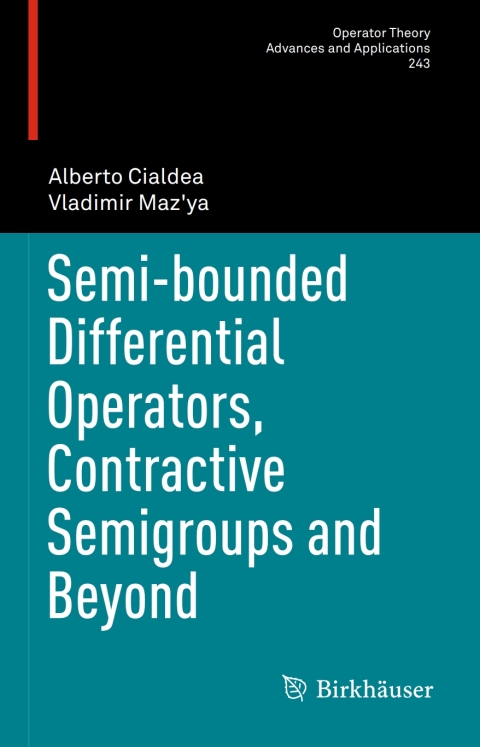 Cover image for book Semi-bounded Differential Operators, Contractive Semigroups and Beyond