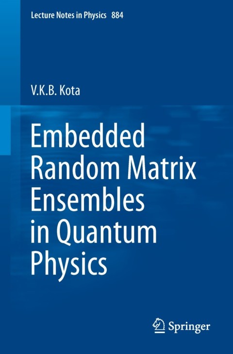 Cover image for book Embedded Random Matrix Ensembles in Quantum Physics