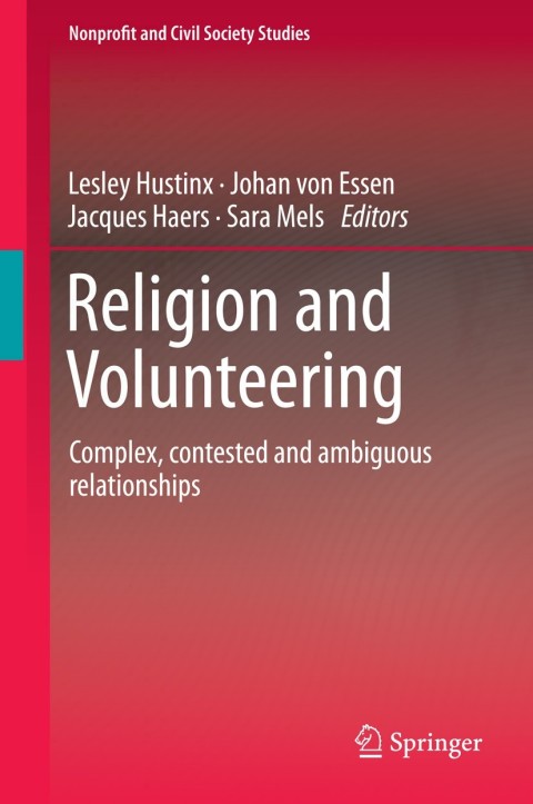 Cover image for book Religion and Volunteering