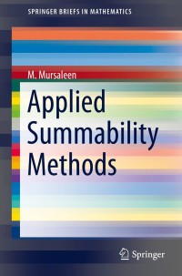 صورة الغلاف: Applied Summability Methods 9783319046082