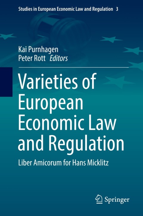 Cover image for book Varieties of European Economic Law and Regulation