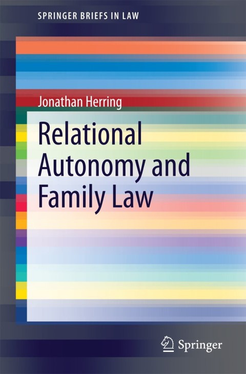 Cover image for book Relational Autonomy and Family Law