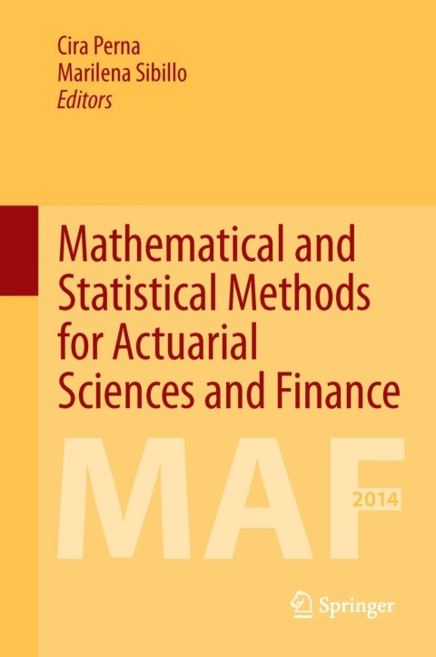 Cover image for book Mathematical and Statistical Methods for Actuarial Sciences and Finance