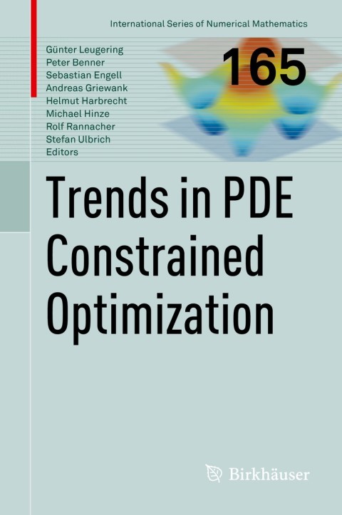 Cover image for book Trends in PDE Constrained Optimization