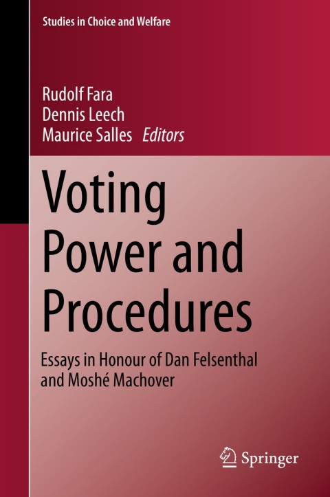 Cover image for book Voting Power and Procedures