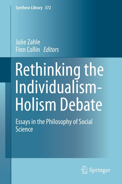 Cover image for book Rethinking the Individualism-Holism Debate