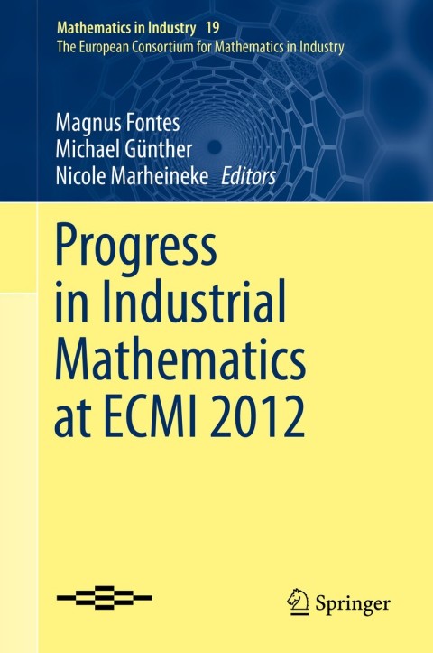 Cover image for book Progress in Industrial Mathematics at ECMI 2012
