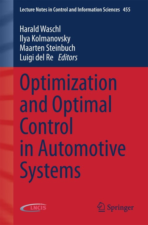 Cover image for book Optimization and Optimal Control in Automotive Systems