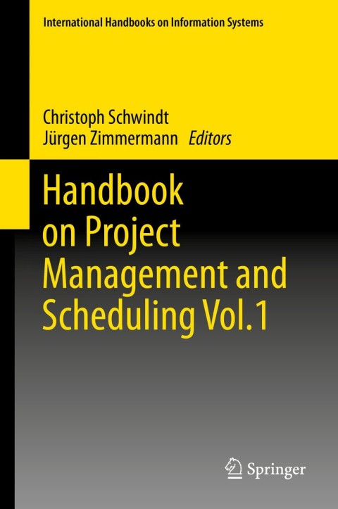 Cover image for book Handbook on Project Management and Scheduling Vol.1