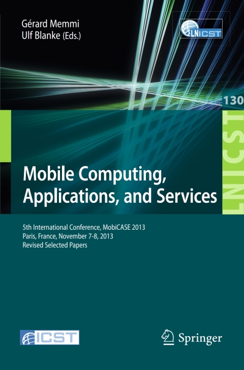 Cover image for book Mobile Computing, Applications, and Services