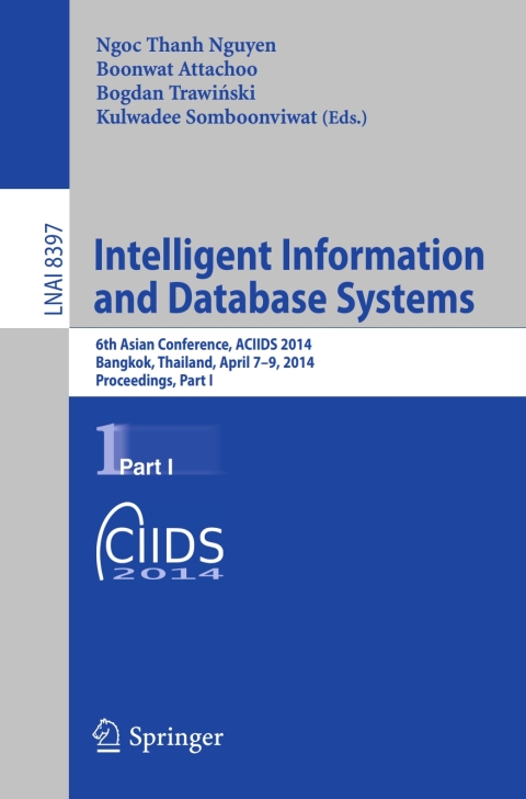 Cover image for book Intelligent Information and Database Systems