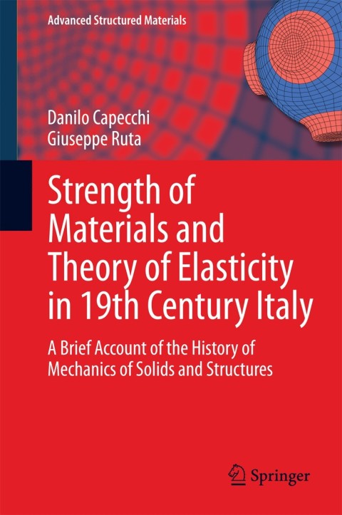 Cover image for book Strength of Materials and Theory of Elasticity in 19th Century Italy