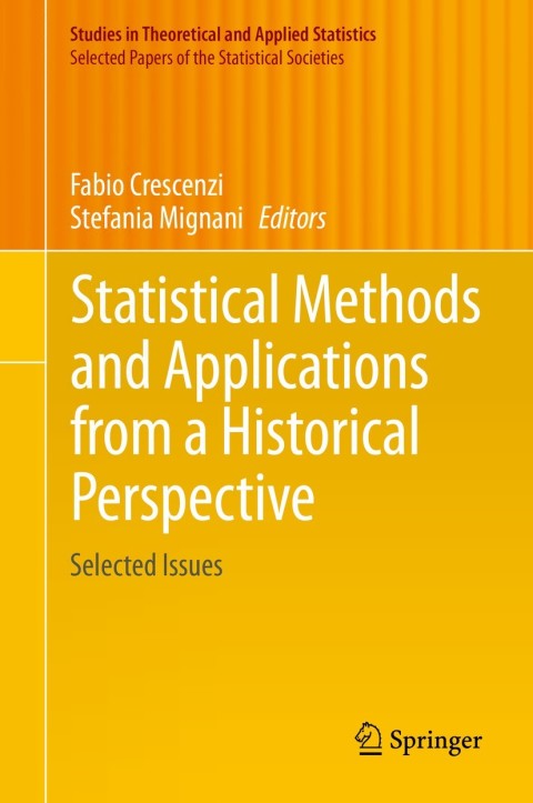 Cover image for book Statistical Methods and Applications from a Historical Perspective