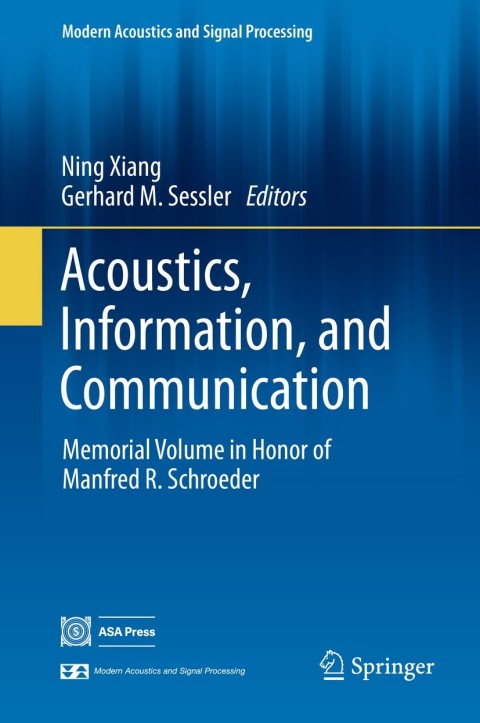 Cover image for book Acoustics, Information, and Communication