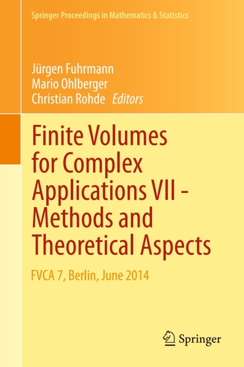 Cover image for book Finite Volumes for Complex Applications VII-Methods and Theoretical Aspects