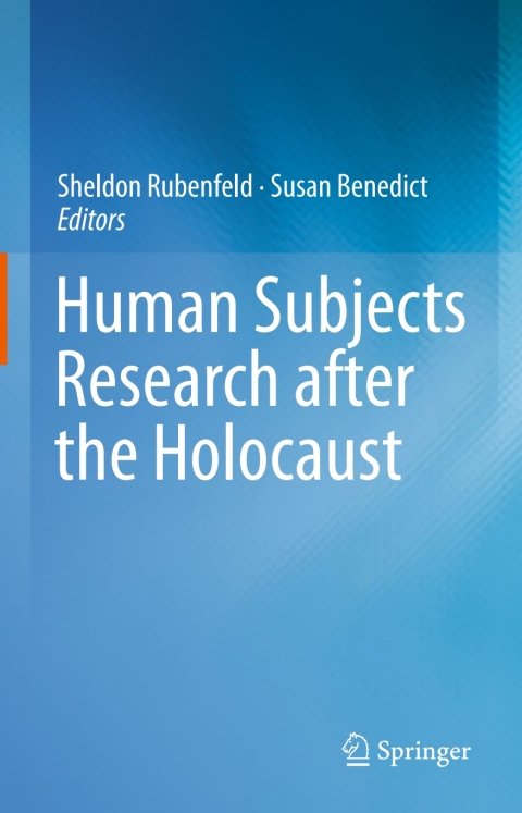 Cover image for book Human Subjects Research after the Holocaust