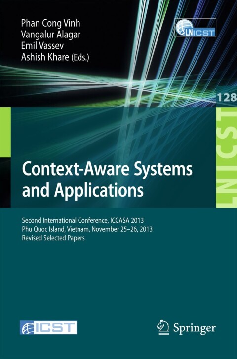Cover image for book Context-Aware Systems and Applications