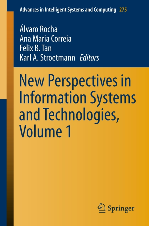 Cover image for book New Perspectives in Information Systems and Technologies, Volume 1