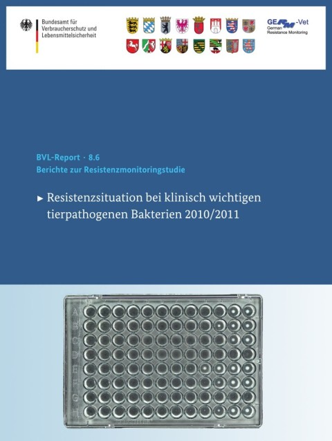 Cover image for book Berichte zur Resistenzmonitoringstudie 2010/2011