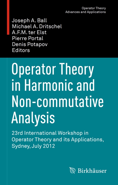 Cover image for book Operator Theory in Harmonic and Non-commutative Analysis