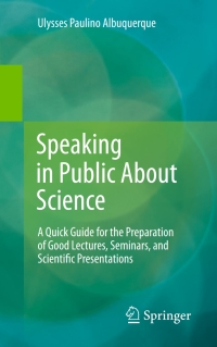 Cover image: Speaking in Public About Science 9783319065168