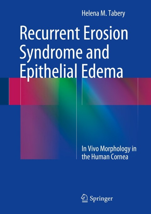 Cover image for book Recurrent Erosion Syndrome and Epithelial Edema