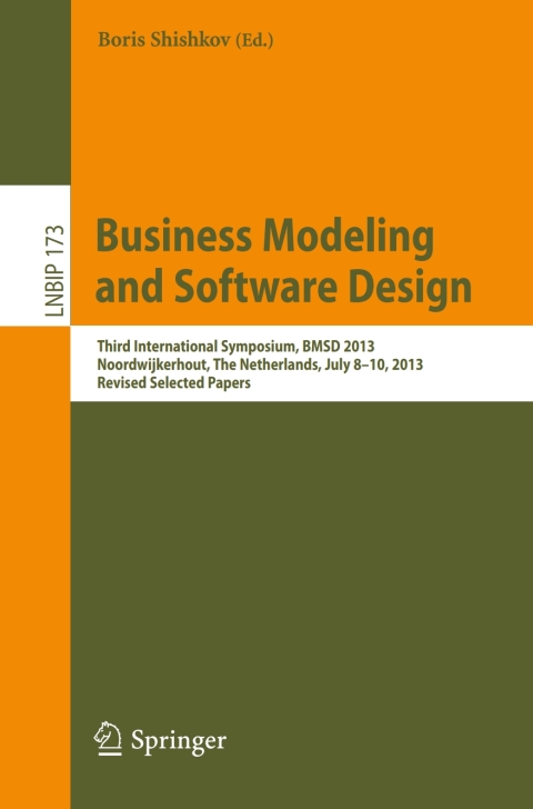 Cover image for book Business Modeling and Software Design