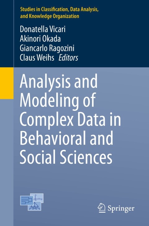 Cover image for book Analysis and Modeling of Complex Data in Behavioral and Social Sciences