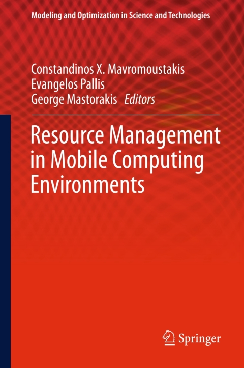 Cover image for book Resource Management in Mobile Computing Environments