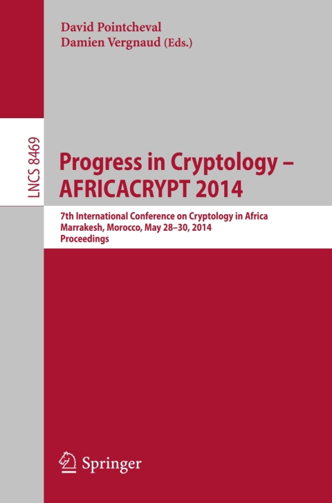 Cover image for book Progress in Cryptology – AFRICACRYPT 2014