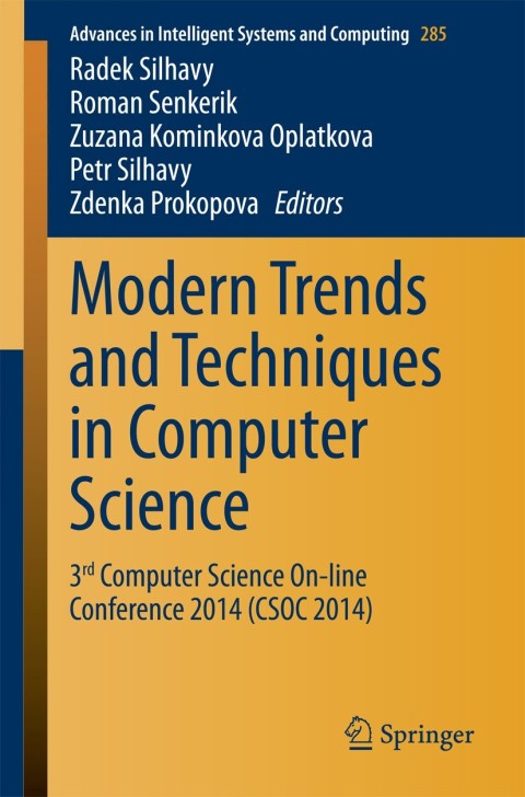 Cover image for book Modern Trends and Techniques in Computer Science