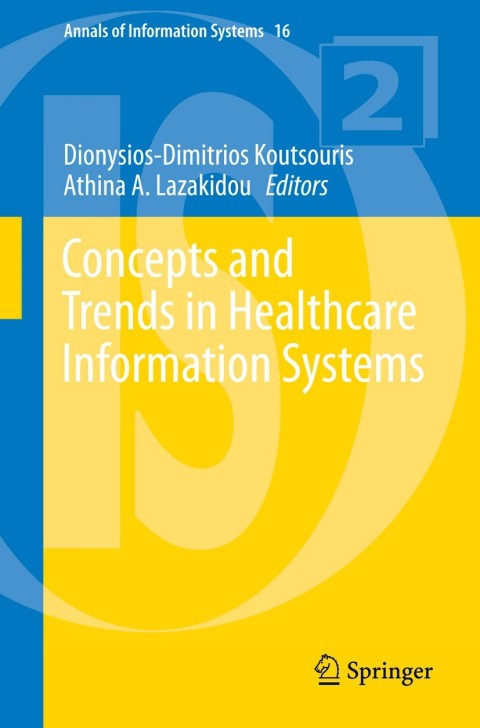 Cover image for book Concepts and Trends in Healthcare Information Systems