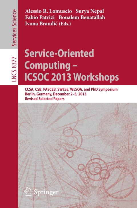 Cover image for book Service-Oriented Computing--ICSOC 2013 Workshops
