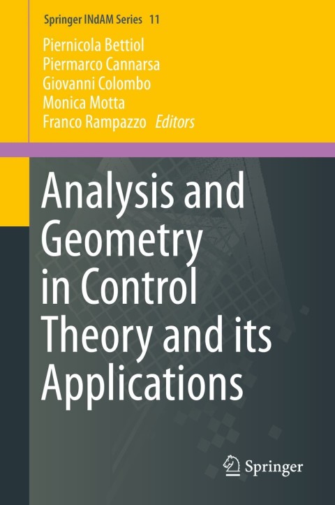 Cover image for book Analysis and Geometry in Control Theory and its Applications