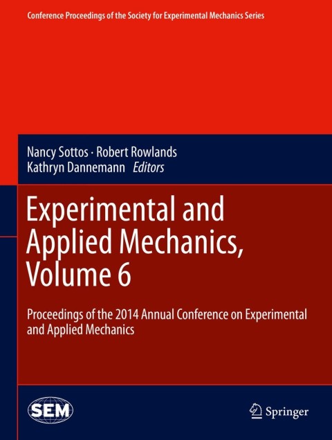 Cover image for book Experimental and Applied Mechanics, Volume 6