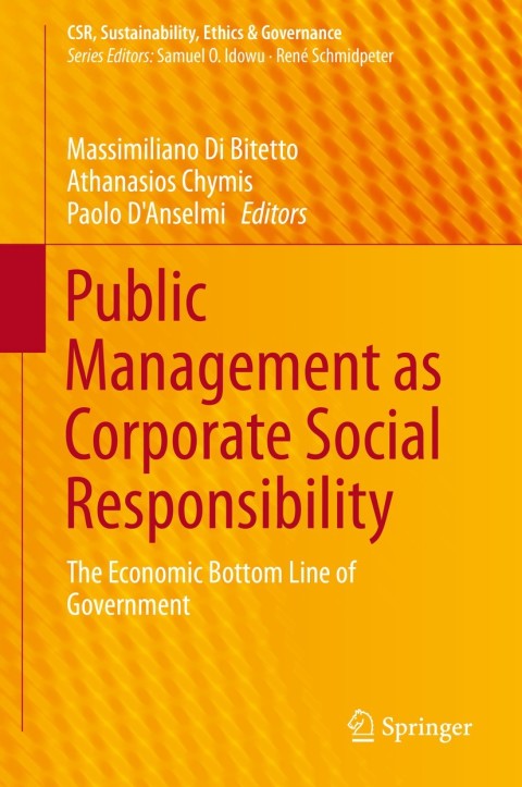 Cover image for book Public Management as Corporate Social Responsibility