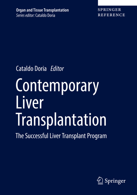 Cover image for book Contemporary Liver Transplantation