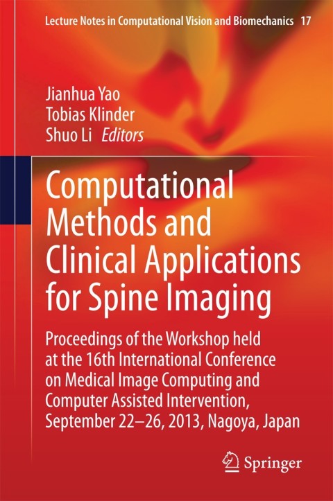 Cover image for book Computational Methods and Clinical Applications for Spine Imaging