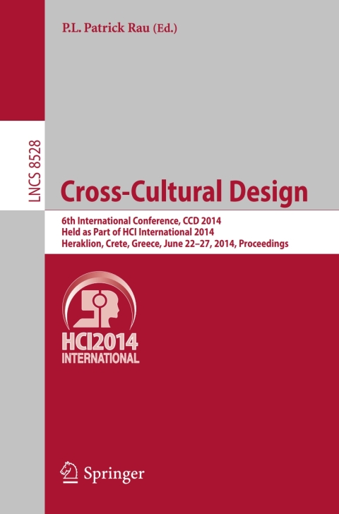 Cover image for book Cross-Cultural Design
