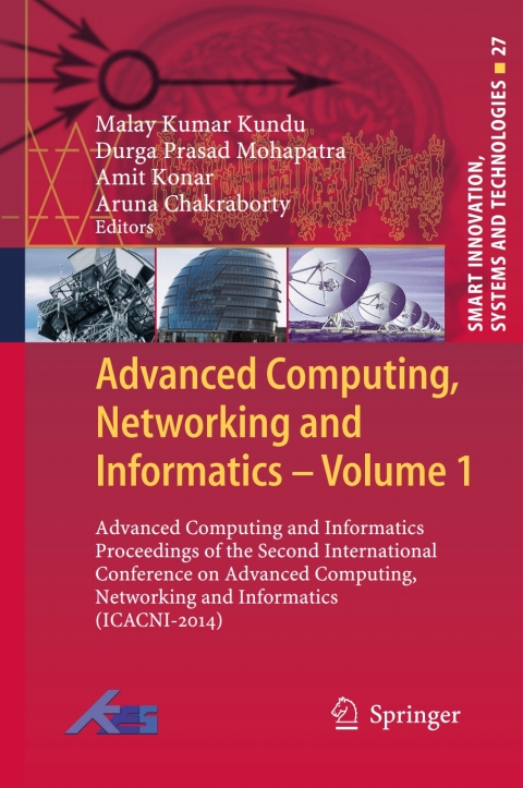 Cover image for book Advanced Computing, Networking and Informatics- Volume 1