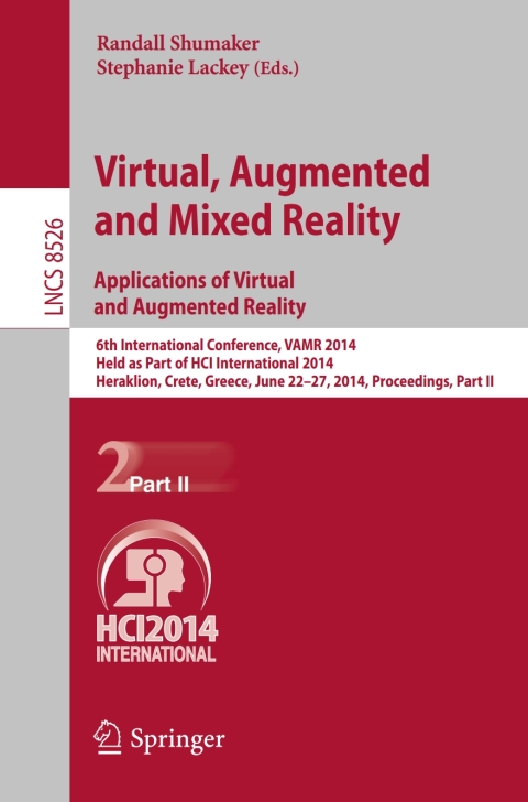 Cover image for book Virtual, Augmented and Mixed Reality: Applications of Virtual and Augmented Reality