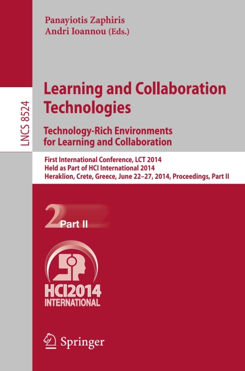 Cover image for book Learning and Collaboration Technologies: Technology-Rich Environments for Learning and Collaboration.