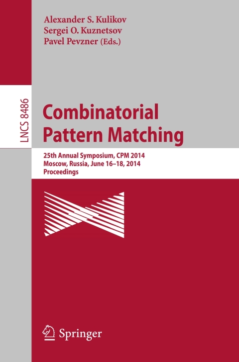 Cover image for book Combinatorial Pattern Matching