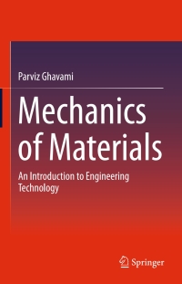 صورة الغلاف: Mechanics of Materials 9783319075716