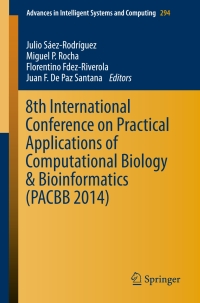 Titelbild: 8th International Conference on Practical Applications of Computational Biology & Bioinformatics (PACBB 2014) 9783319075808