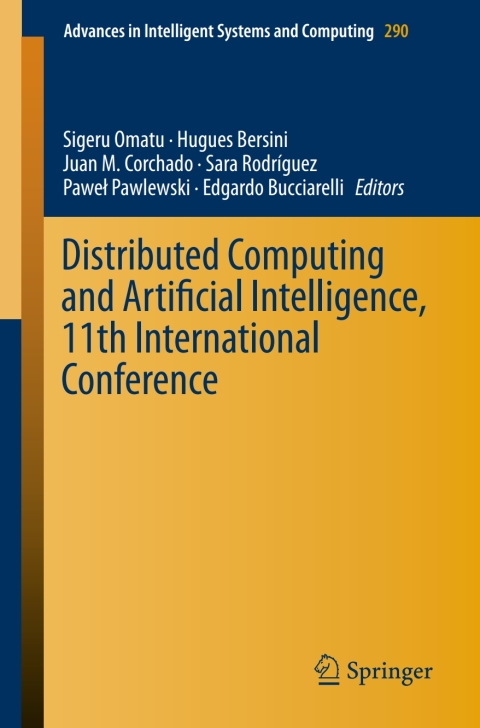 Cover image for book Distributed Computing and Artificial Intelligence, 11th International Conference