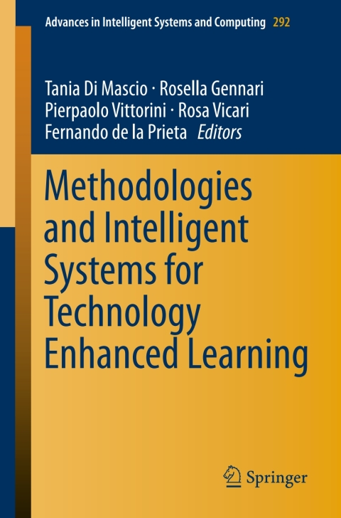 Cover image for book Methodologies and Intelligent Systems for Technology Enhanced Learning