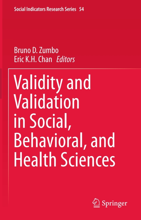 Cover image for book Validity and Validation in Social, Behavioral, and Health Sciences